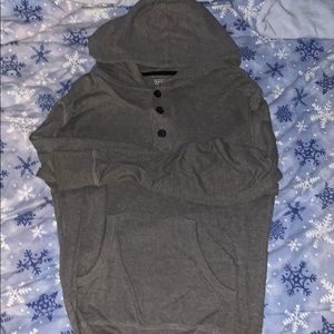 Thin Grey hoodie